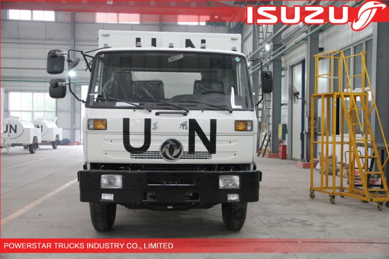 china best Quality 6wheels Mobile Workshop for UN