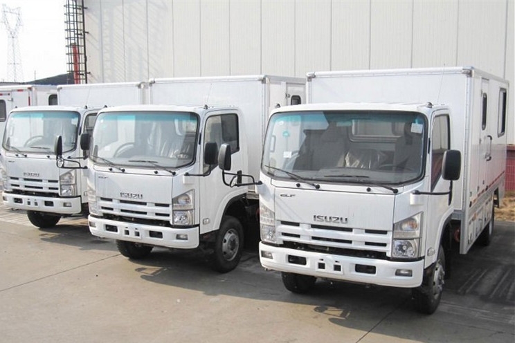 4x4,6x6 Isuzu Police Workshop Truck with guard for Emergency