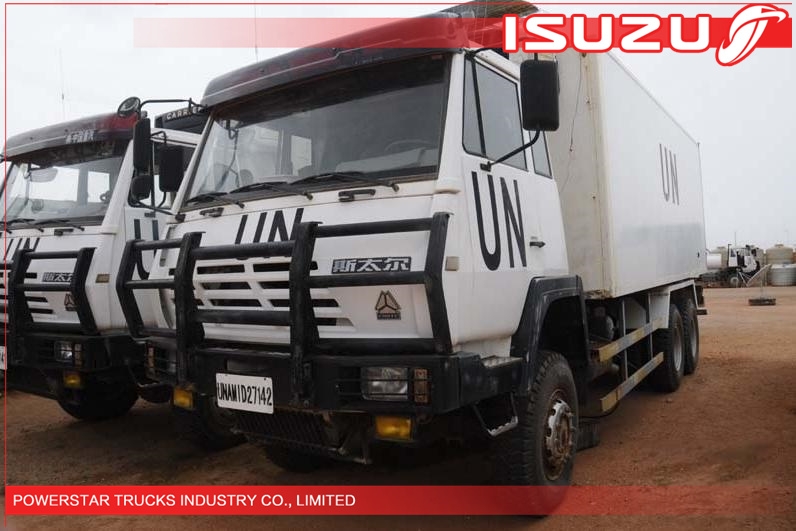 china best Quality 6wheels Mobile Workshop for UN