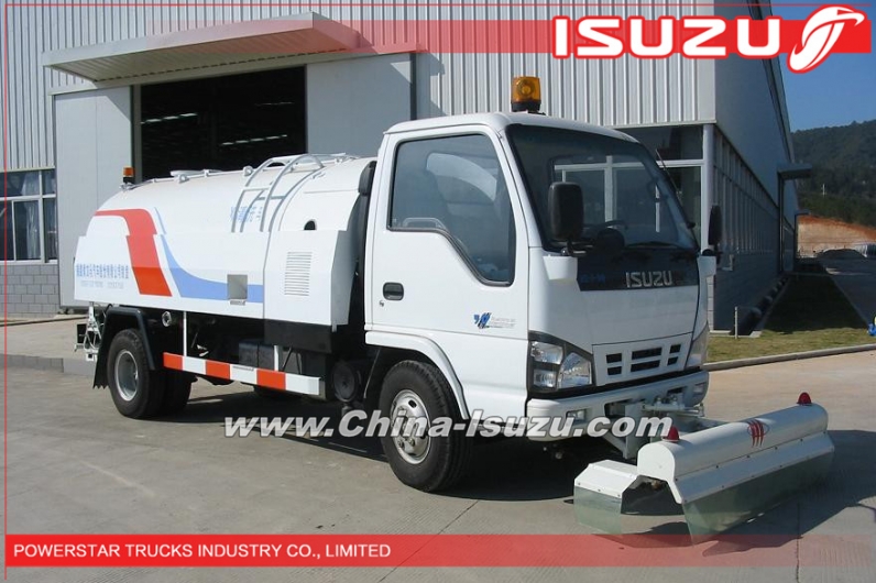quality 5000L high pressure manufacture sewer washing truck ISUZU