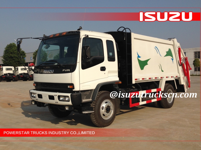 Special purpose vehicle Isuzu Rubbish compactor vehicles