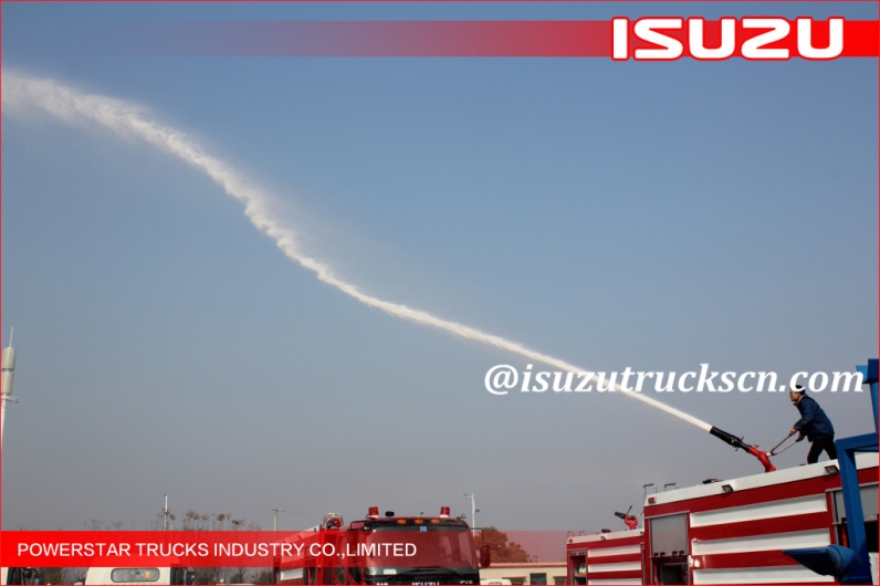 Factory direct sale 6*4 12000L Fire Truck Isuzu water foam Fire Vehicle