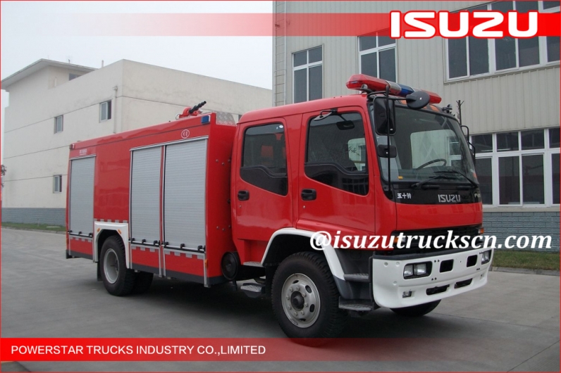 JAPANESE ISUZU CIVIL WATER FIRE TENDER TRUCKS