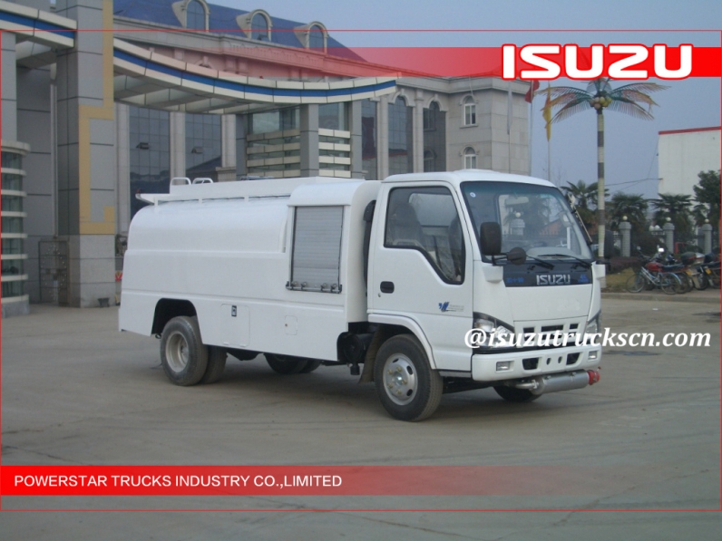 Factory direct sale 4000L Isuzu Fiscal Refuel Tank Truck for Gasoline/Light Diesel Delivery