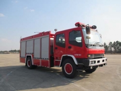 Japanese 6HK1-TCSG40 206KW ISUZU FIRE TRUCKS WITH 6000Liter capacity