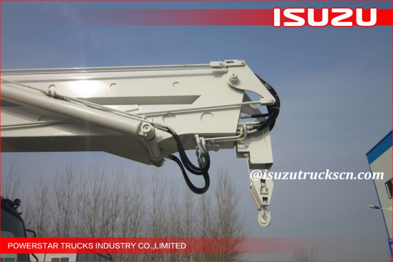 heavy construction machiney ISUZU lifting equipment 22m aerial working platform service truck for sale