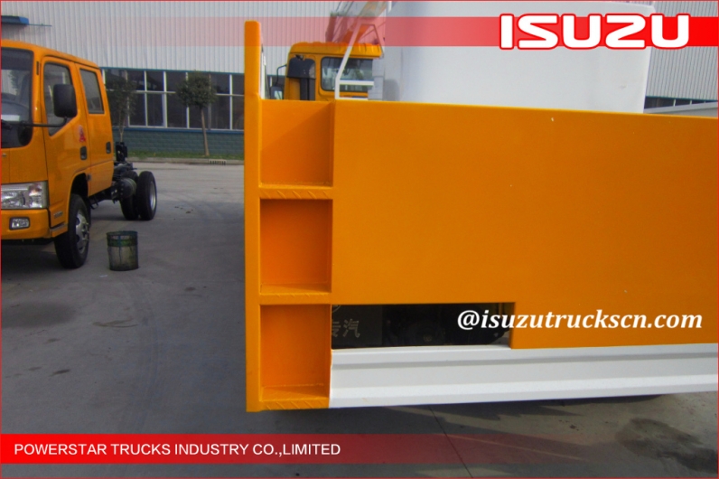 heavy construction machiney ISUZU lifting equipment 22m aerial working platform service truck for sale