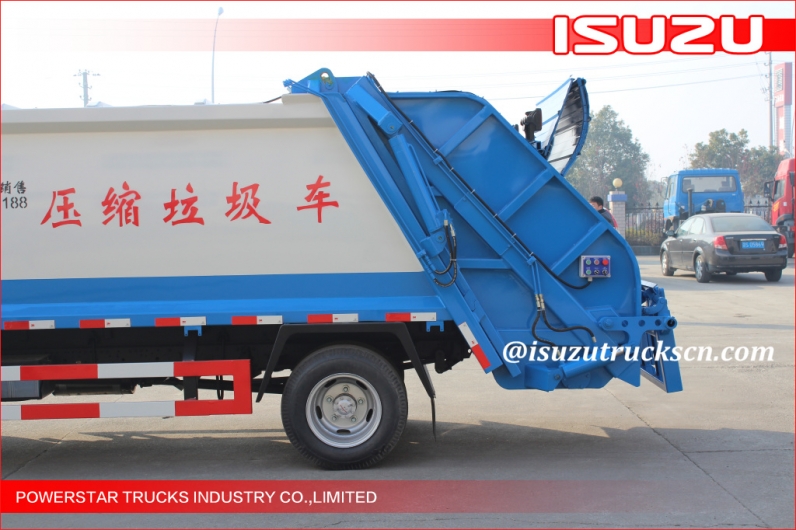 Factory 3cbm-5cbm ISUZU Truck Garbage Compactor Supplier