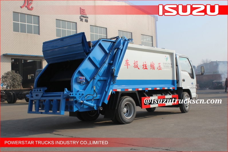 Factory 3cbm-5cbm ISUZU Truck Garbage Compactor Supplier