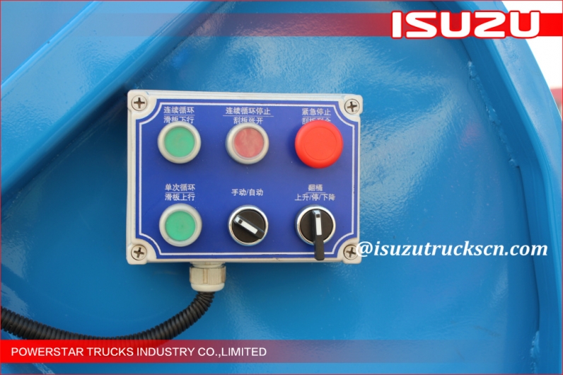 Factory 3cbm-5cbm ISUZU Truck Garbage Compactor Supplier