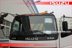 10wheels Isuzu 12ton Straight Arm Truck Mounted Crane for sale