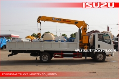 Famous Best Quality ISUZU 4x2 5 Ton Truck Mounted Crane Manufacturer