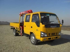 lorry truck mounted crane