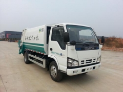 4-5 M3 Compressed waste Garbage Compactor Truck For Sale