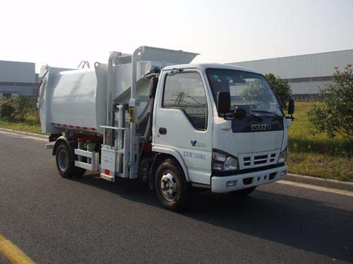 NEW Isuzu side loader garbage truck kitchen garbage truck