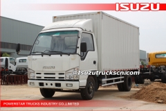 Isuzu van truck box truck
