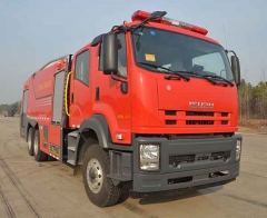 factory price Isuzu 6x4 drive high quality 15 tons water/foam fire truck for sale