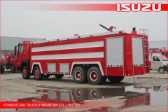 12 wheel ISUZU FYH truck fighting truck fire truck