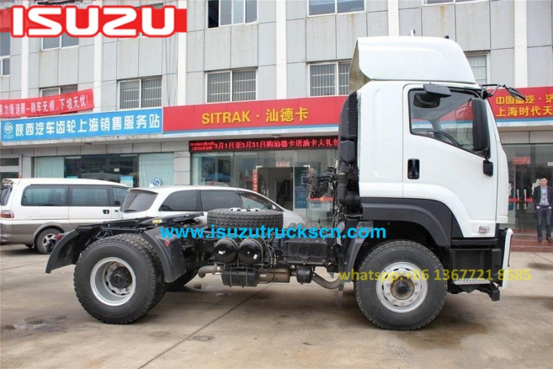 ISUZU brand truck tractor head 6x4 tractor truck low price