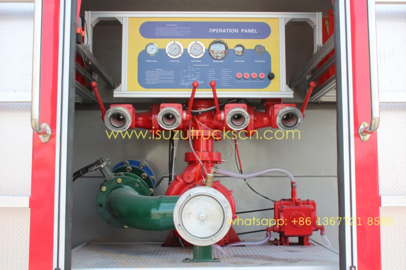 ISUZU fast and safe fire truck