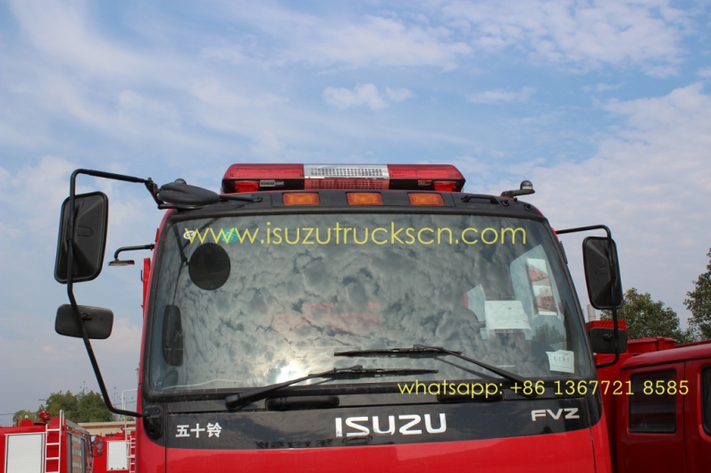 ISUZU fast and safe fire truck