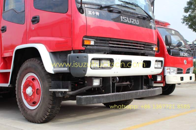 ISUZU fast and safe fire truck