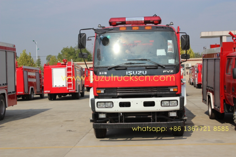 ISUZU fast and safe fire truck