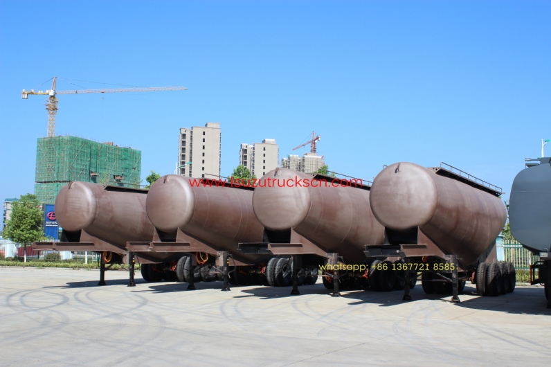 35cbm 3 Axle Dry Bulk Cement Truck Powder Transport Tanker Semi Trailer for sale
