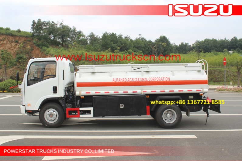 ISUZU 5 Cubic fuel transfer tanks truck
