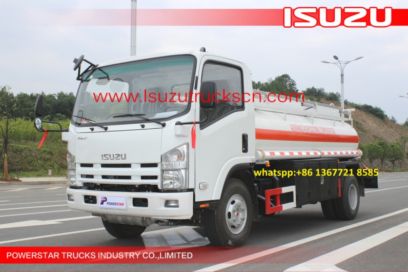 ISUZU 5 Cubic fuel transfer tanks truck