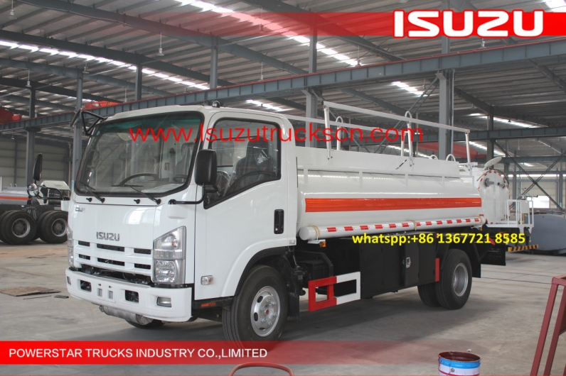 ISUZU 5 Cubic fuel transfer tanks truck