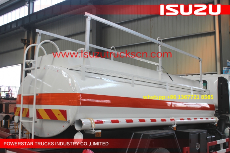 ISUZU 5 Cubic fuel transfer tanks truck