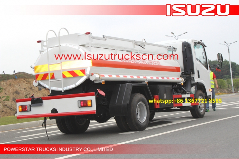ISUZU 5 Cubic fuel transfer tanks truck