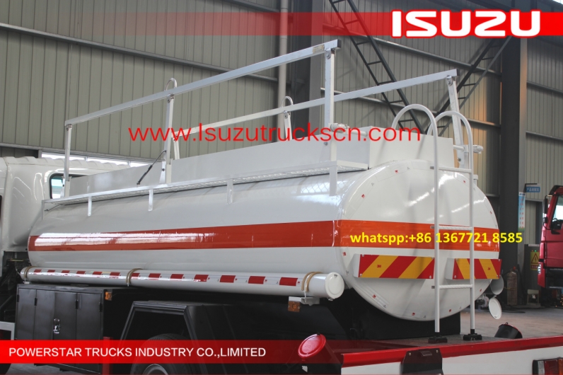 ISUZU 5 Cubic fuel transfer tanks truck