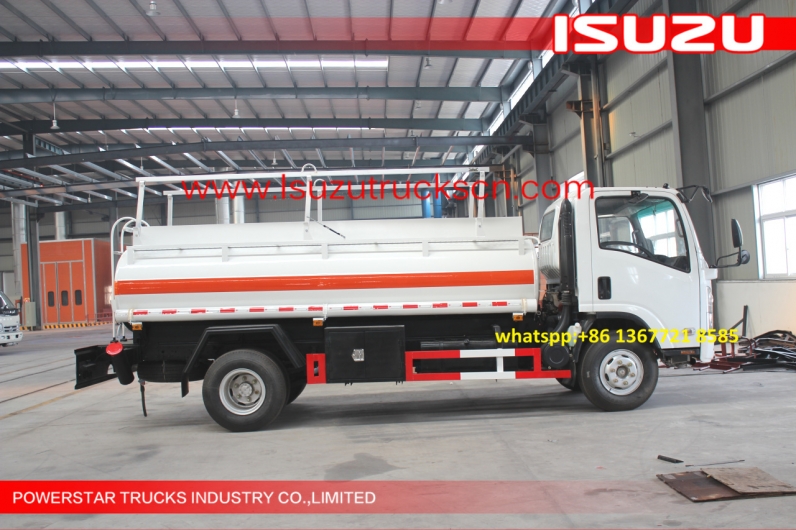 ISUZU 5 Cubic fuel transfer tanks truck