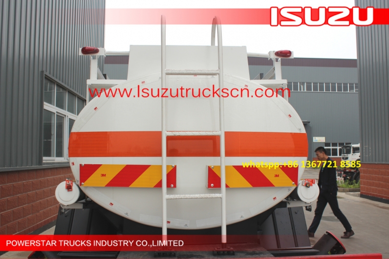 ISUZU 5 Cubic fuel transfer tanks truck