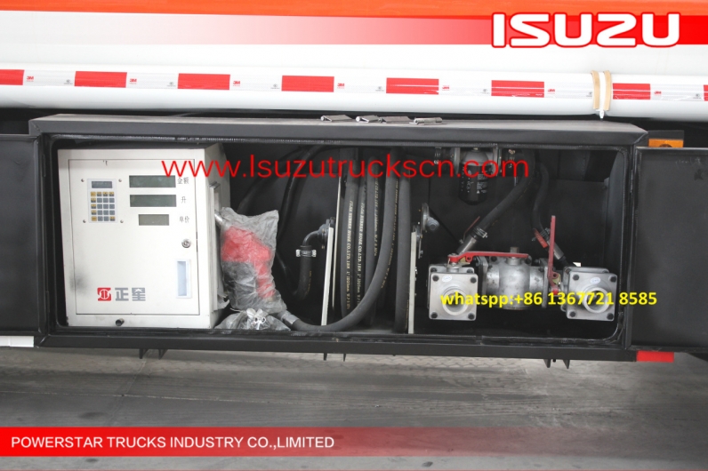 ISUZU 5 Cubic fuel transfer tanks truck
