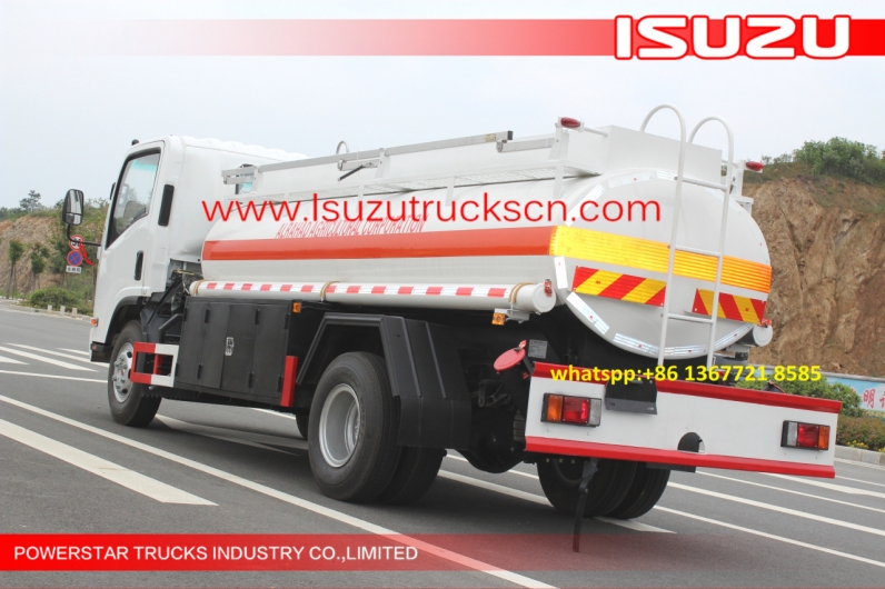 ISUZU 5 Cubic fuel transfer tanks truck