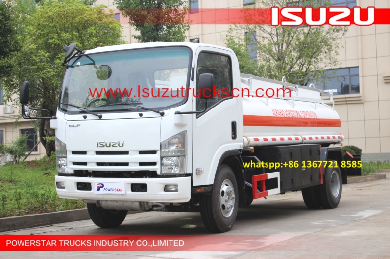 ISUZU 5 Cubic fuel transfer tanks truck