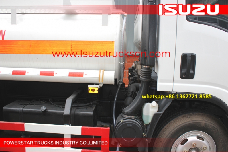 ISUZU 5 Cubic fuel transfer tanks truck
