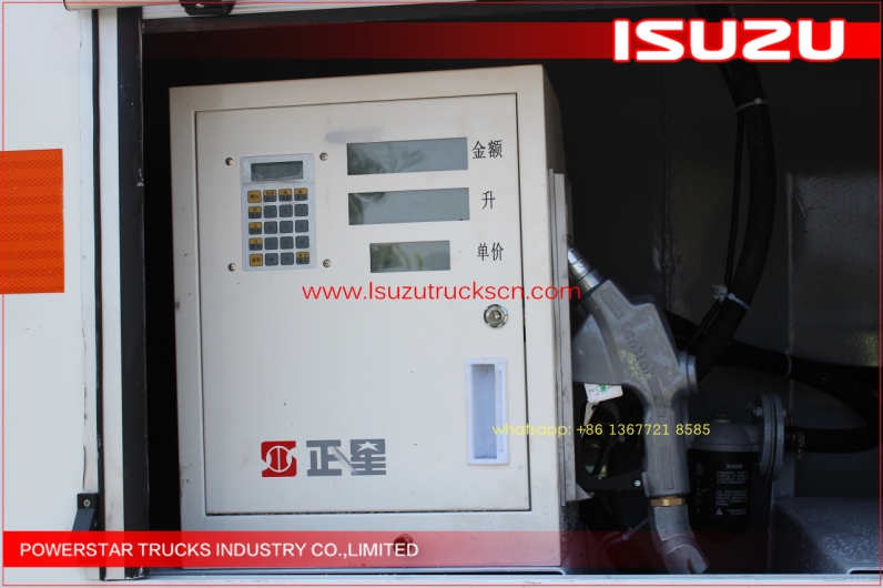 Best price 8,000L Diesel Fuel tank truck NPR ISUZU for sale