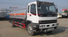 ISUZU 12000L Small Oil Tanker Truck for Transport Chemical Liquid