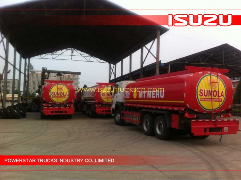 Customer Fuel Tanker 220000 litres Isuzu Truck for sale