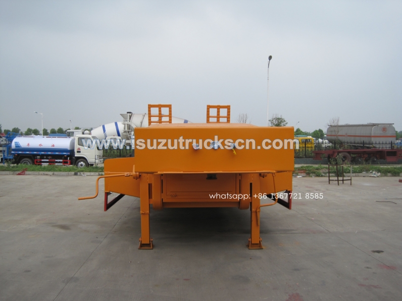 china 2 axles 3 axles 50ton heavy duty low bed trailers/lowbed semi trailer for sale
