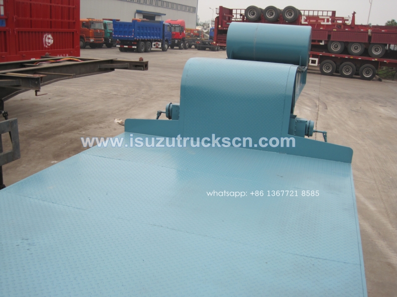 china 2 axles 3 axles 50ton heavy duty low bed trailers/lowbed semi trailer for sale