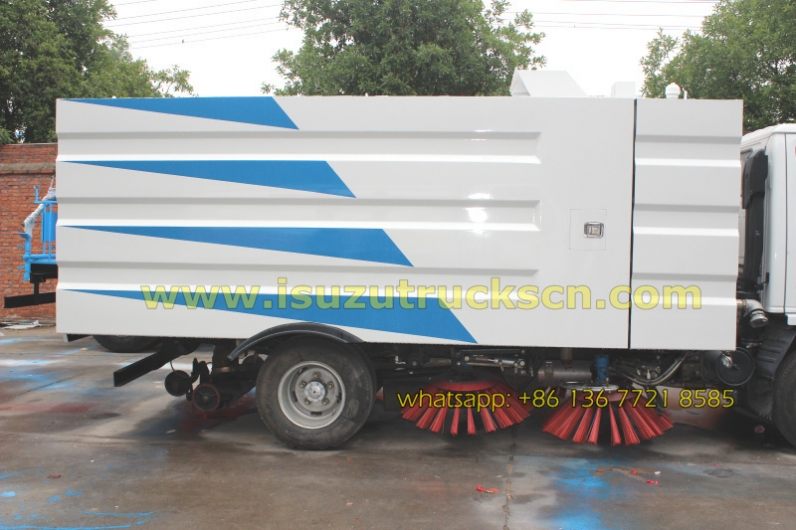Philippines market High Performance Isuzu Road Sweeper Trucks