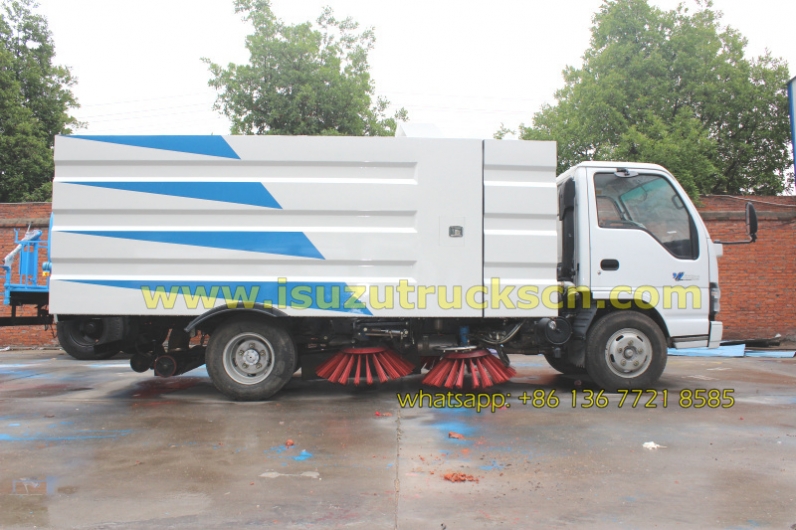 Philippines market High Performance Isuzu Road Sweeper Trucks