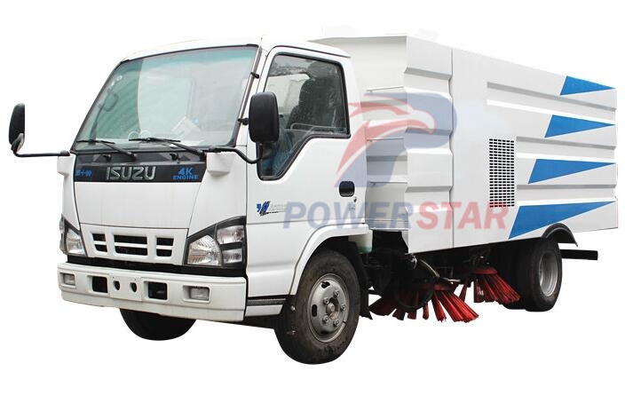 Philippines market High Performance Isuzu Road Sweeper Trucks