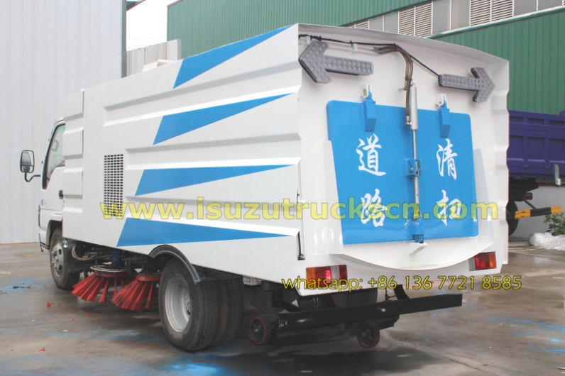 Philippines market High Performance Isuzu Road Sweeper Trucks