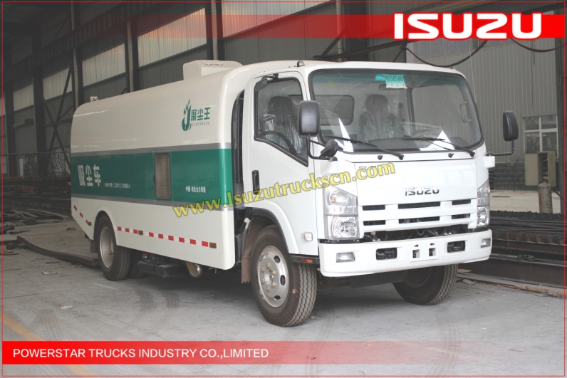 ELF NPR ISUZU Dust Suction Truck 10M3 Sweeper Truck 10CBM Road sweeper Truck For Sale